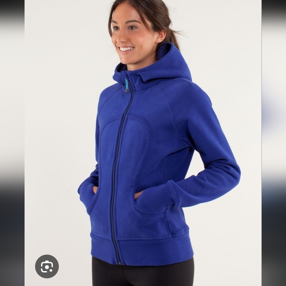 Lululemon Blue Scuba Hoodie - Picture 1 of 2